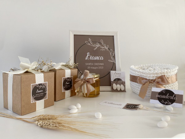 bomboniere cresima Vigevano -confettata, segnaposto