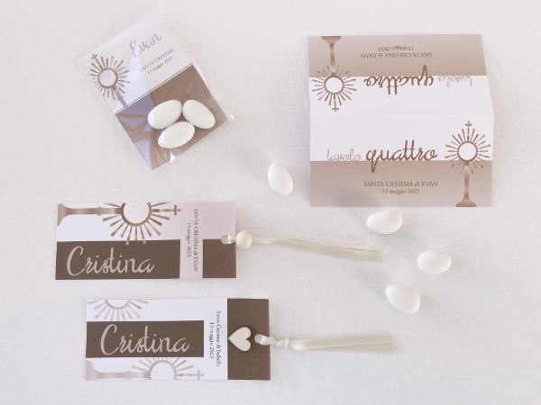 bomboniere cresima Vigevano 